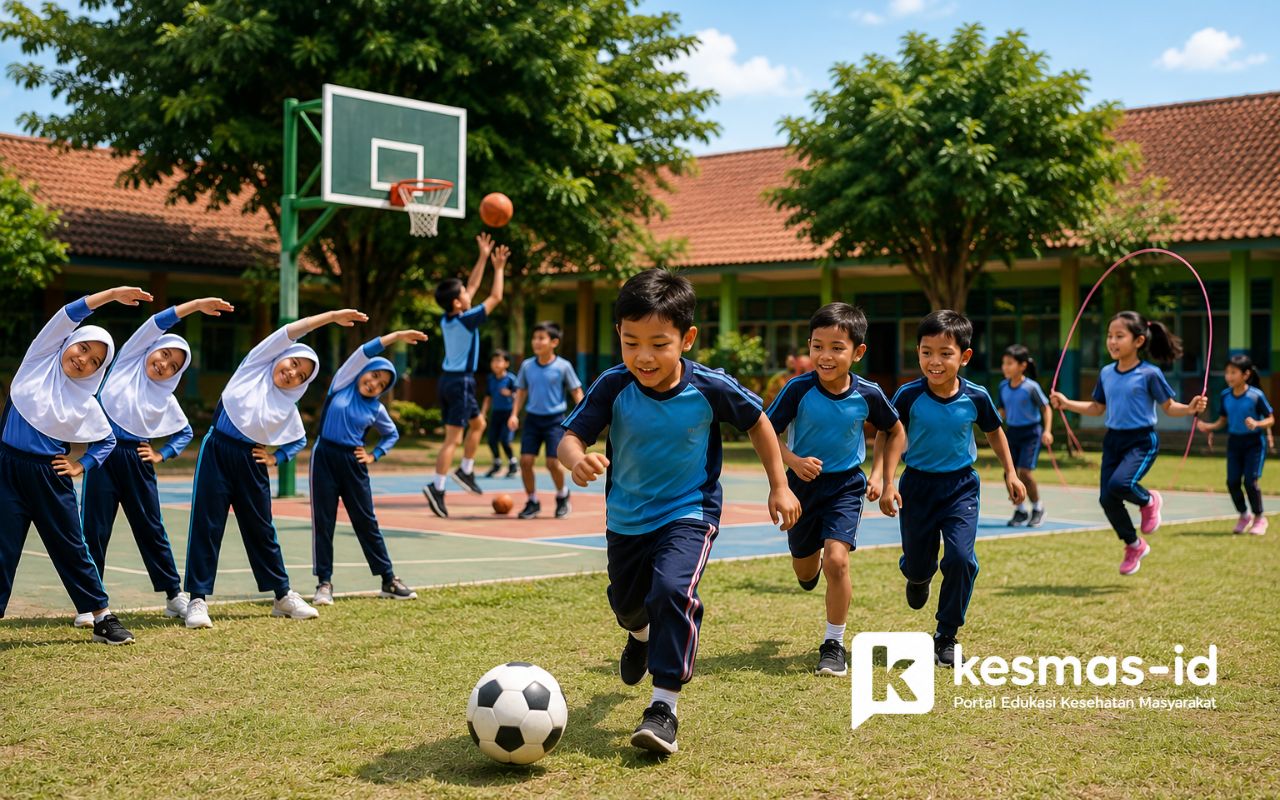Aktivitas fisik di sekolah untuk meningkatkan kebugaran jasmani anak