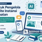 Webinar AI KESMAS-ID untuk peserta magang melalui Zoom Meeting pada 1 Agustus 2026