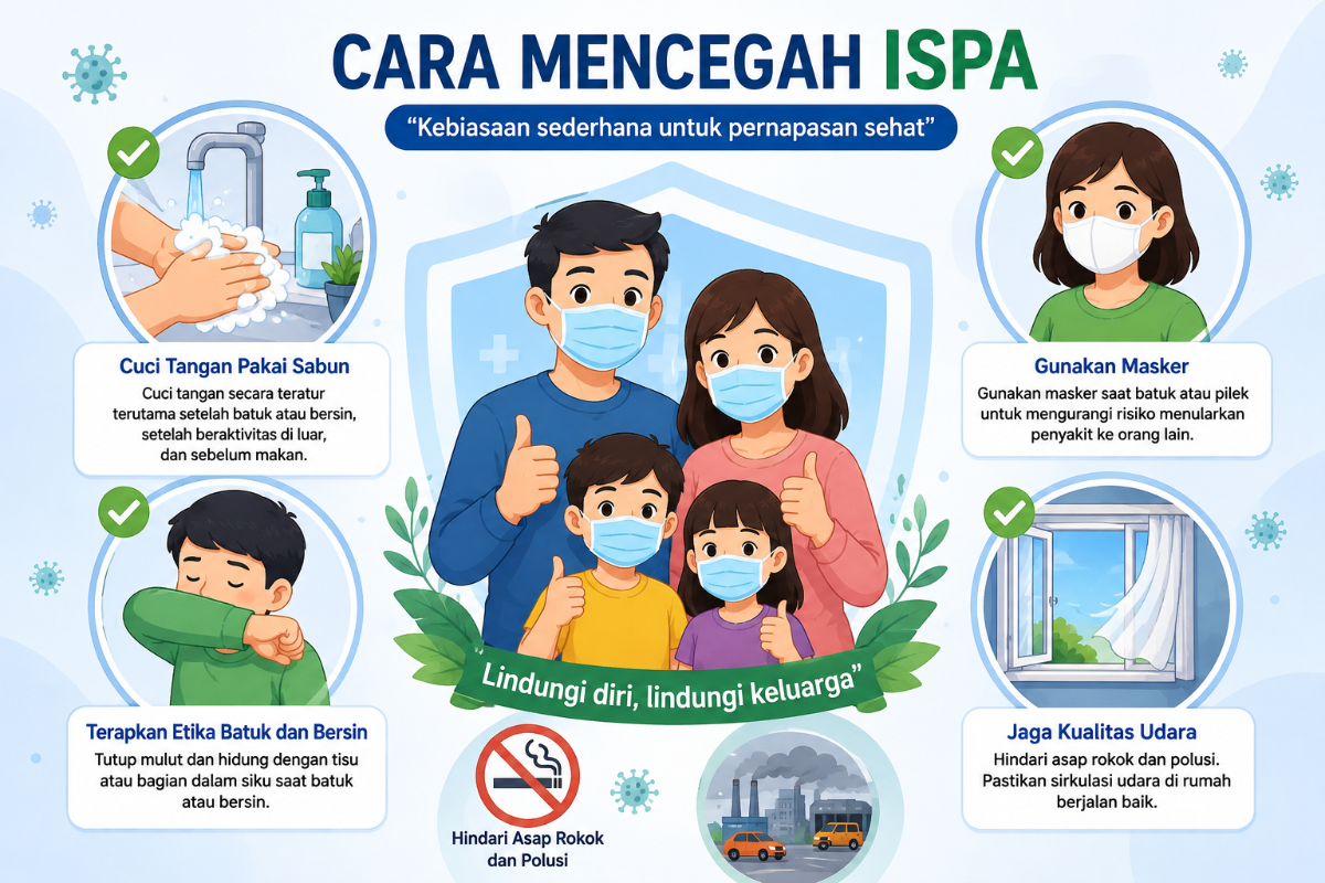 Cara Mencegah ISPA