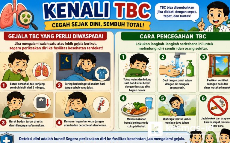 Kenali Gejala TBC Lewat Pemeriksaan Kesehatan Gratis