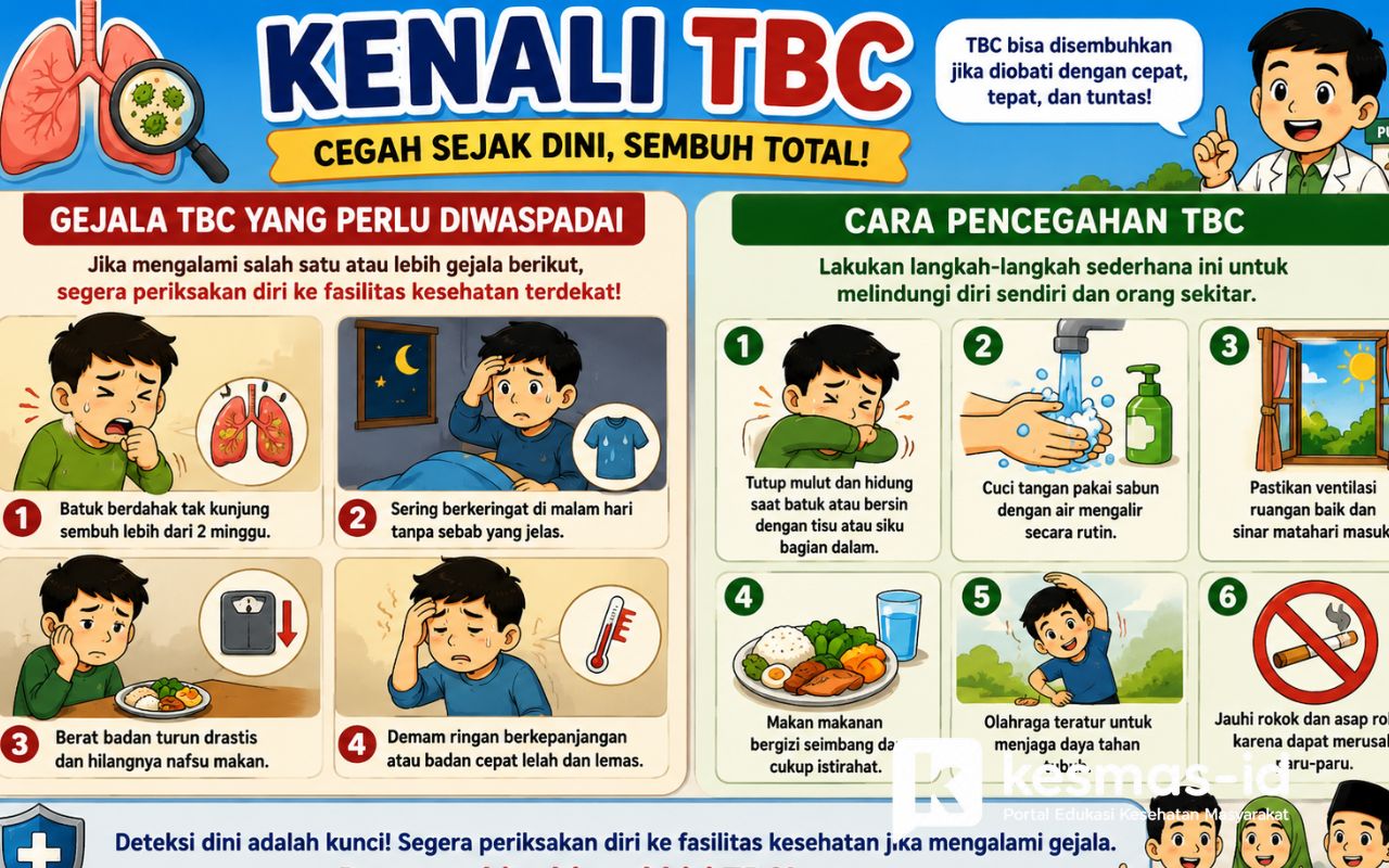 Kenali Gejala TBC Lewat Pemeriksaan Kesehatan Gratis
