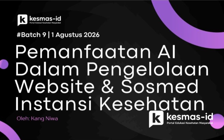 KESMAD-ID Sukses Gelar Webinar AI Edukasi Kesehatan