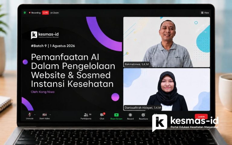 KESMAS-ID Kenalkan AI Untuk Pengelolaan Website Kesehatan