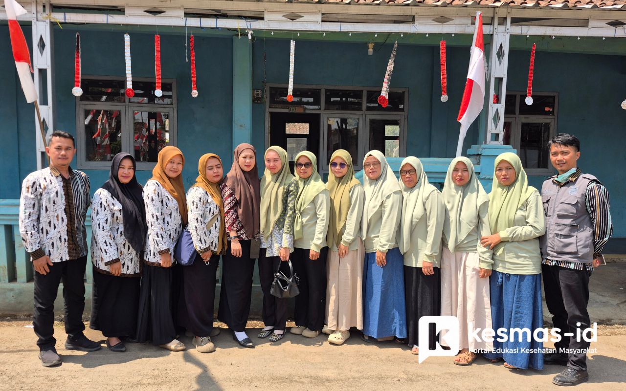 Kegiatan Cegah PTM di Posyandu Jalak 4 Desa Nanggerang.