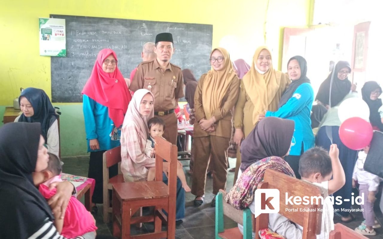 Pantau Pertumbuhan, Posyandu Kecamatan Salawu Gelar Bulan Penimbangan Balita
