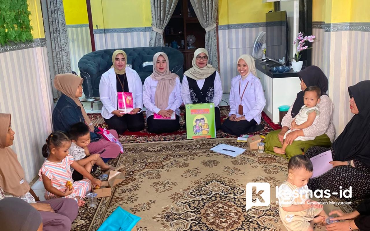 Perkuat Peran Orang Tua, Puskesmas Sukarame Gelar Kelas Ibu Bayi Balita