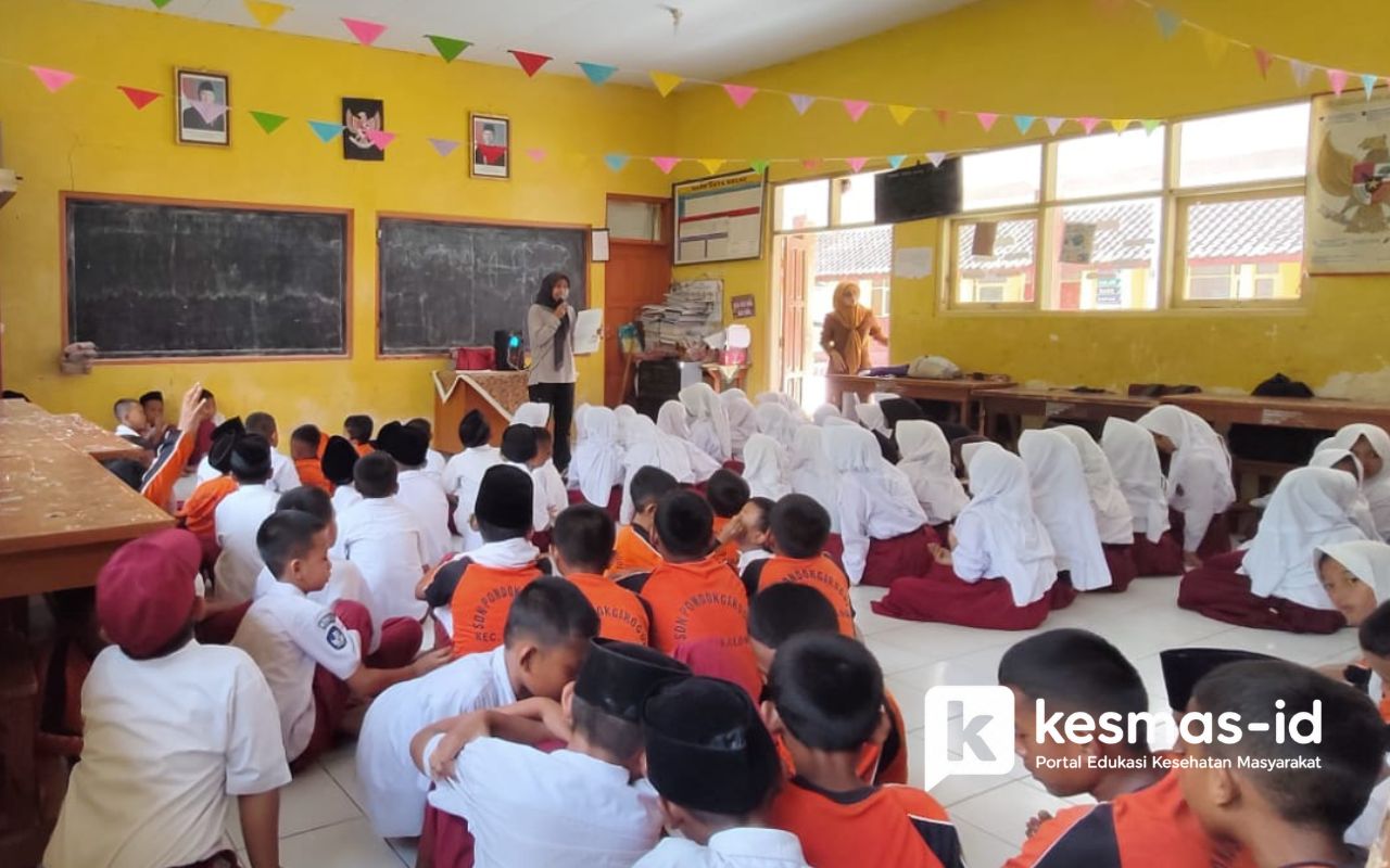 Sosialisasi PHBS di SDN Pondokgarogol 