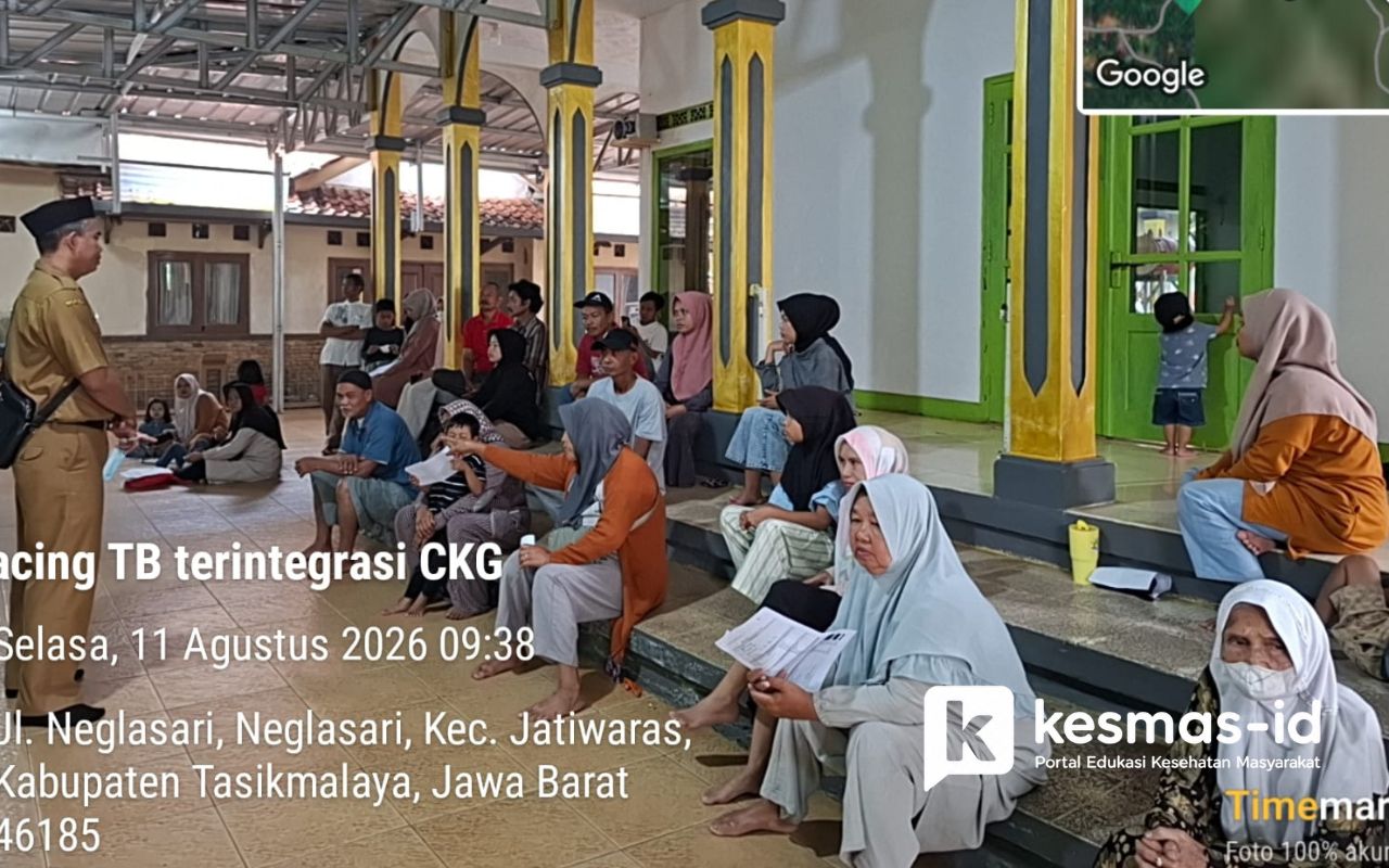 Tracking TB Paru Terintegrasi CKG Perkuat Deteksi Warga Neglasari