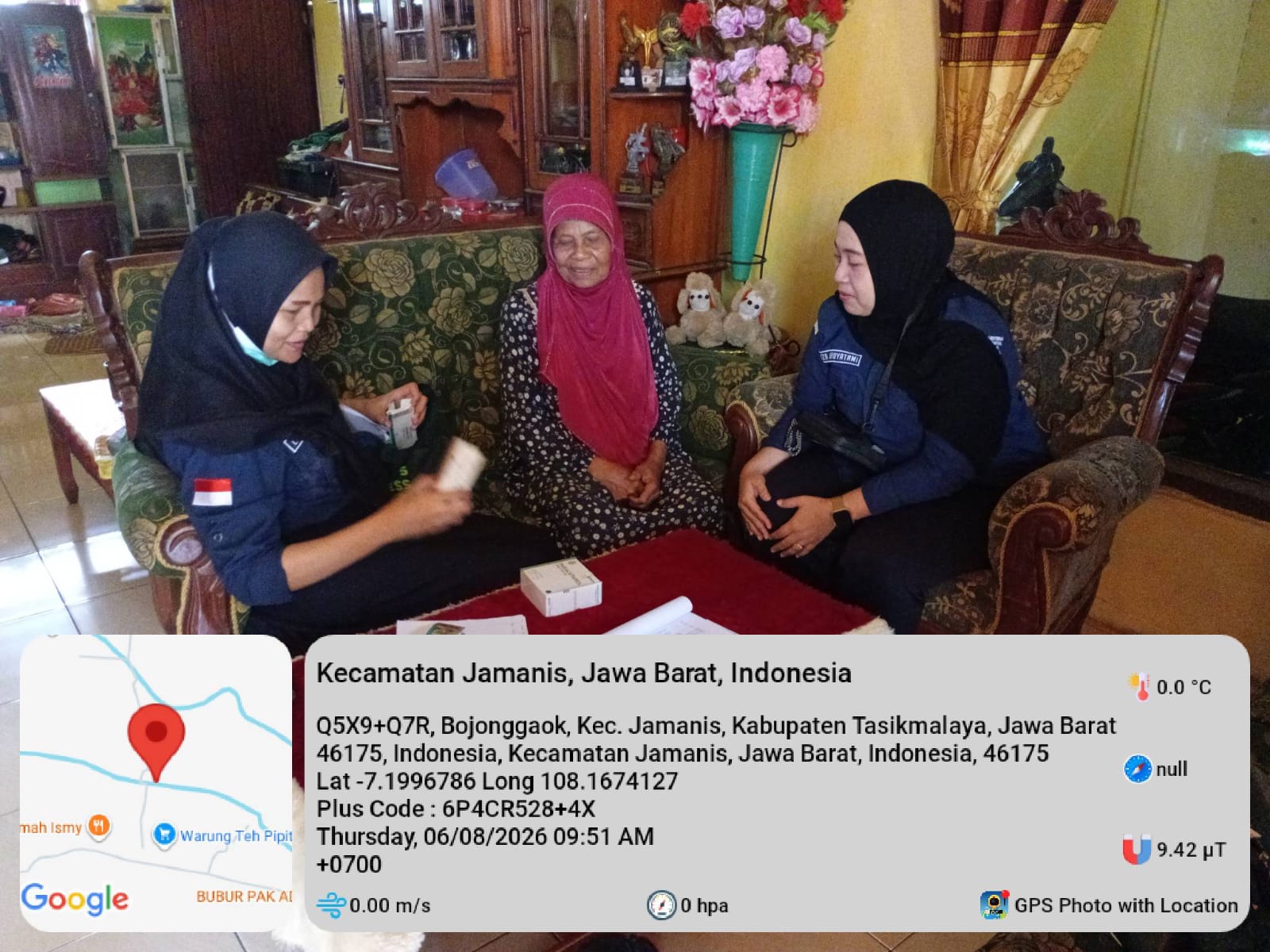 Kunjungan Rumah Puskesmas Jamanis Dekatkan Layanan Kesehatan