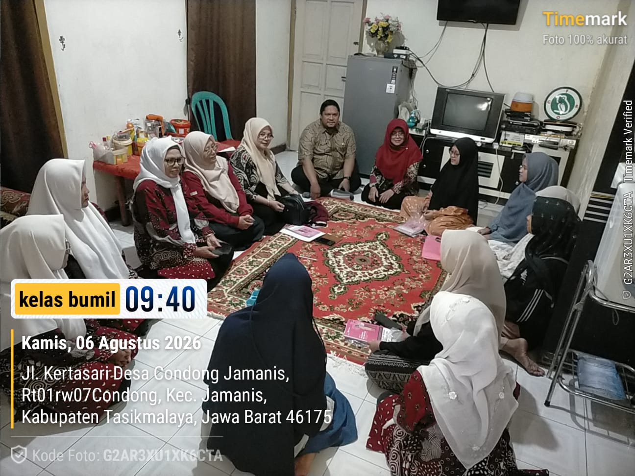 Kelas Ibu Hamil dan Ibu Balita di Posyandu Kertasari