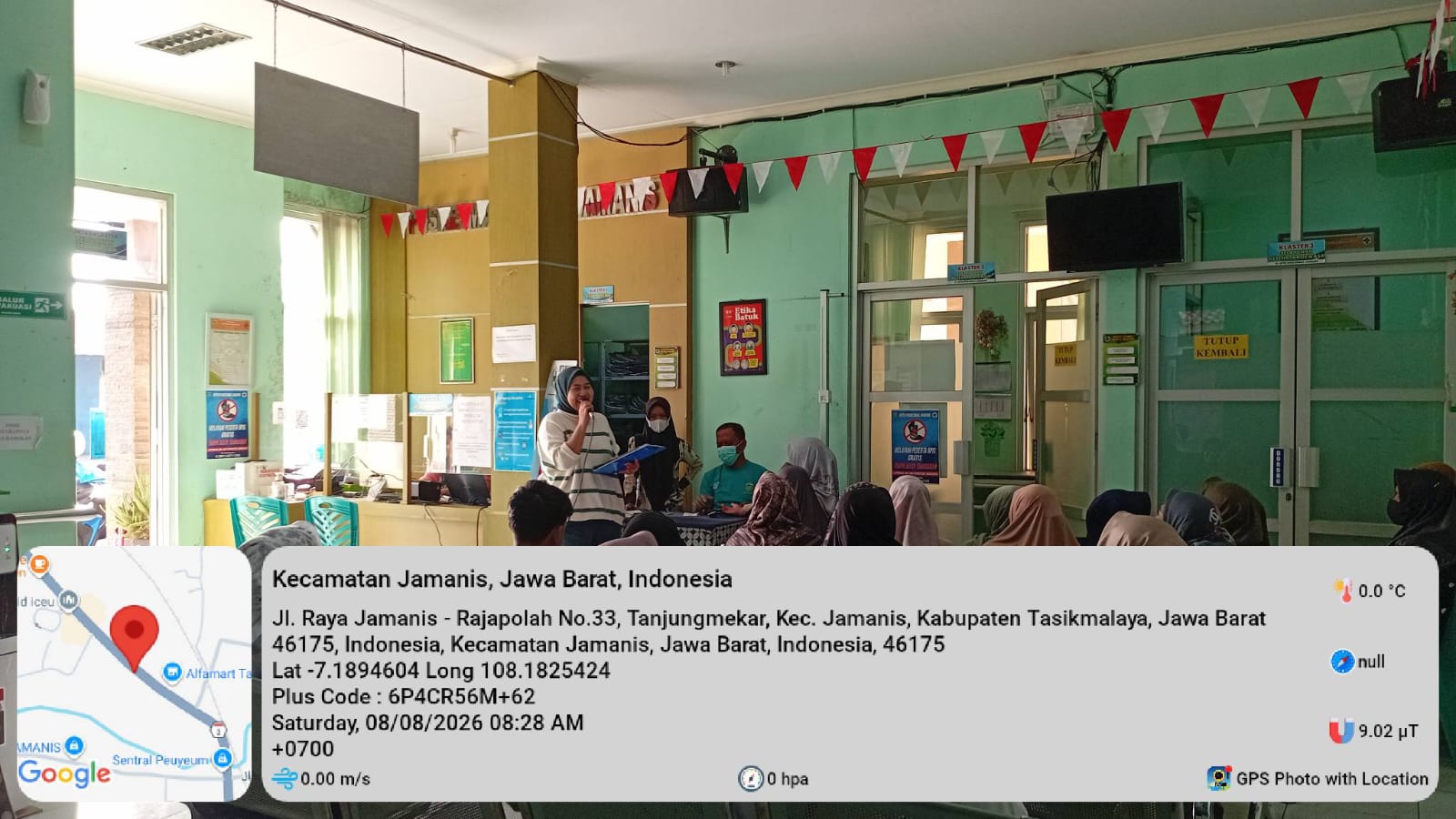 Cegah PTM dengan CERDIK di Puskesmas Jamanis
