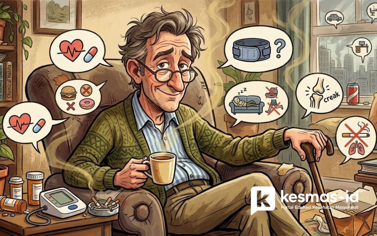 10 Kebiasaan Ini Tingkatkan Risiko Penyakit Kronis