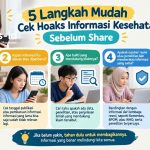 5 Langkah Mudah Cek Hoaks Informasi Kesehatan Sebelum Share