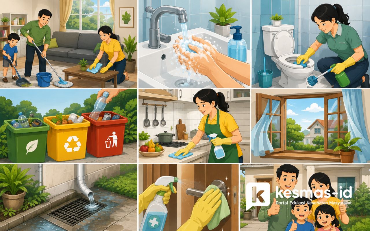 Kebersihan dan Sanitasi di Rumah