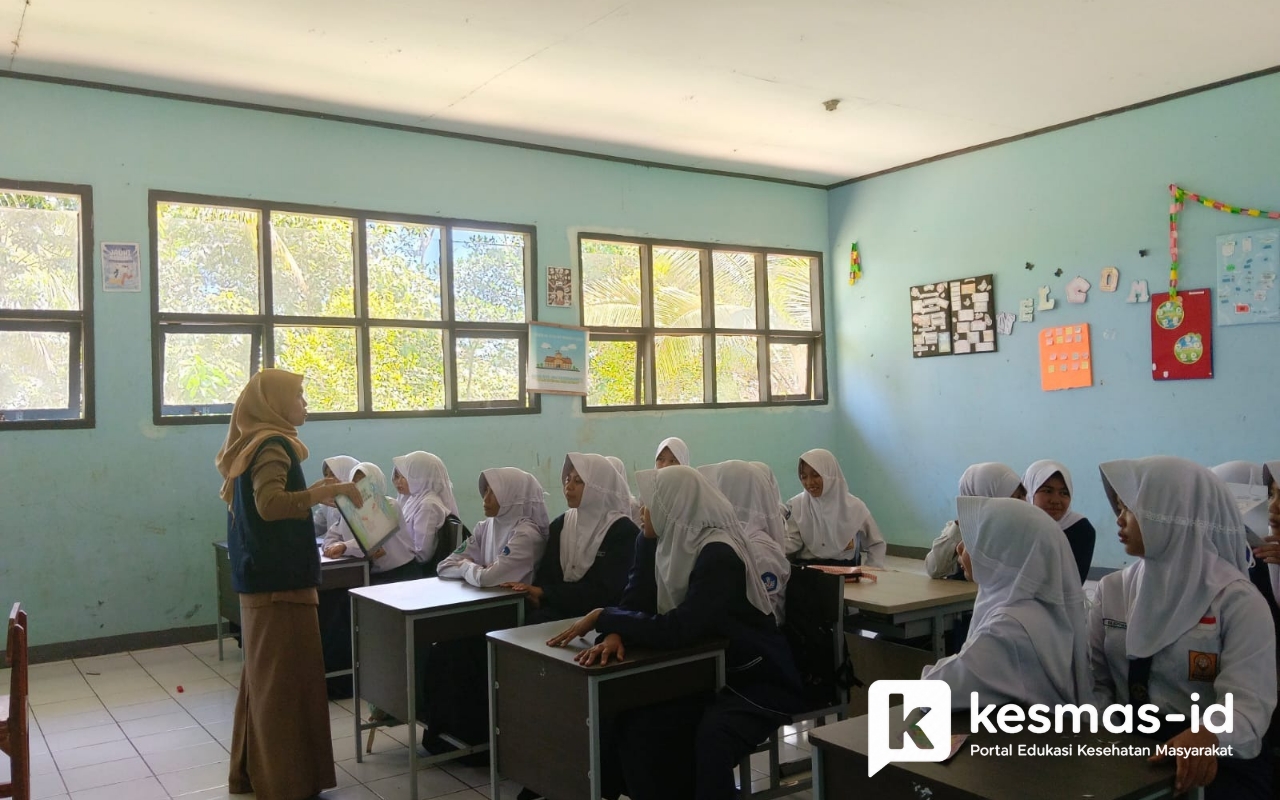 SMPN Cibuniasih Gelar Skrining, Cegah Anemia pada Remaja Putri